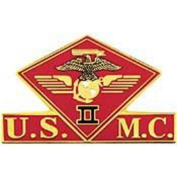 Eagle Emblems P15017 Pin - USMC, 2nd MC Wing - 1.38 in.