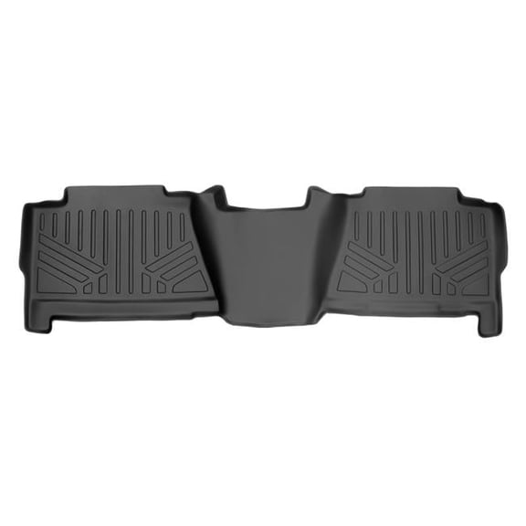 2nd Row Floor Mats Liner for 2001-2006 Chevy Avalanche, Black