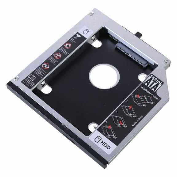 2nd Sata HDD SSD Hard Drive DVDROM Optical Drive Caddy for ThinkpadT420