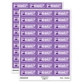 thumbnail image 1 of 2nd Second Payment Request Sticker Set - Purple - Matte Finish - 1.75" Medium, 1 of 7