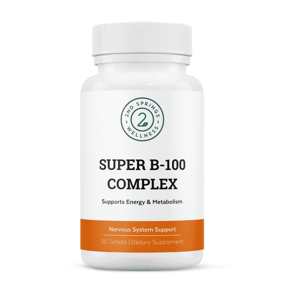 2nd Springs Super B-100 Complex - High Potency B-Complex
