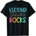 thumbnail image 1 of 2nd teacher team second grade rocks T-Shirt, 1 of 4