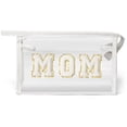 thumbnail image 1 of 2ooya MOM Makeup Bag Gifts for Mom Mothers Day,Storage Bag for Travel, Transparent Zipper Bag,White,1pack, 1 of 9