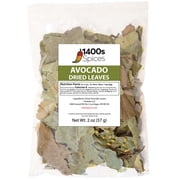 1400s Spices Avocado Leaves Dried, Hojas De Aguacate Seca, 2oz