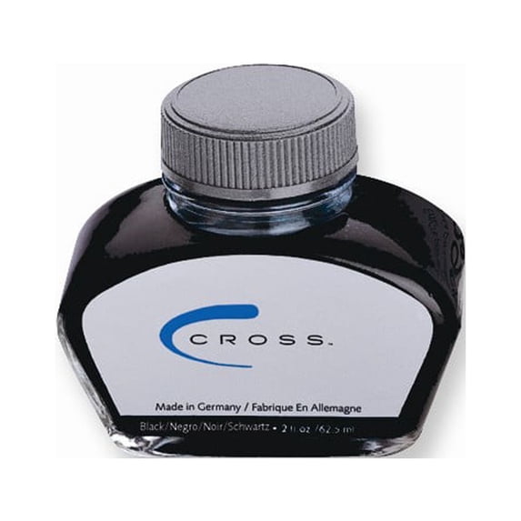 2oz. Bottle Black or Blue Fountain Pen Ink