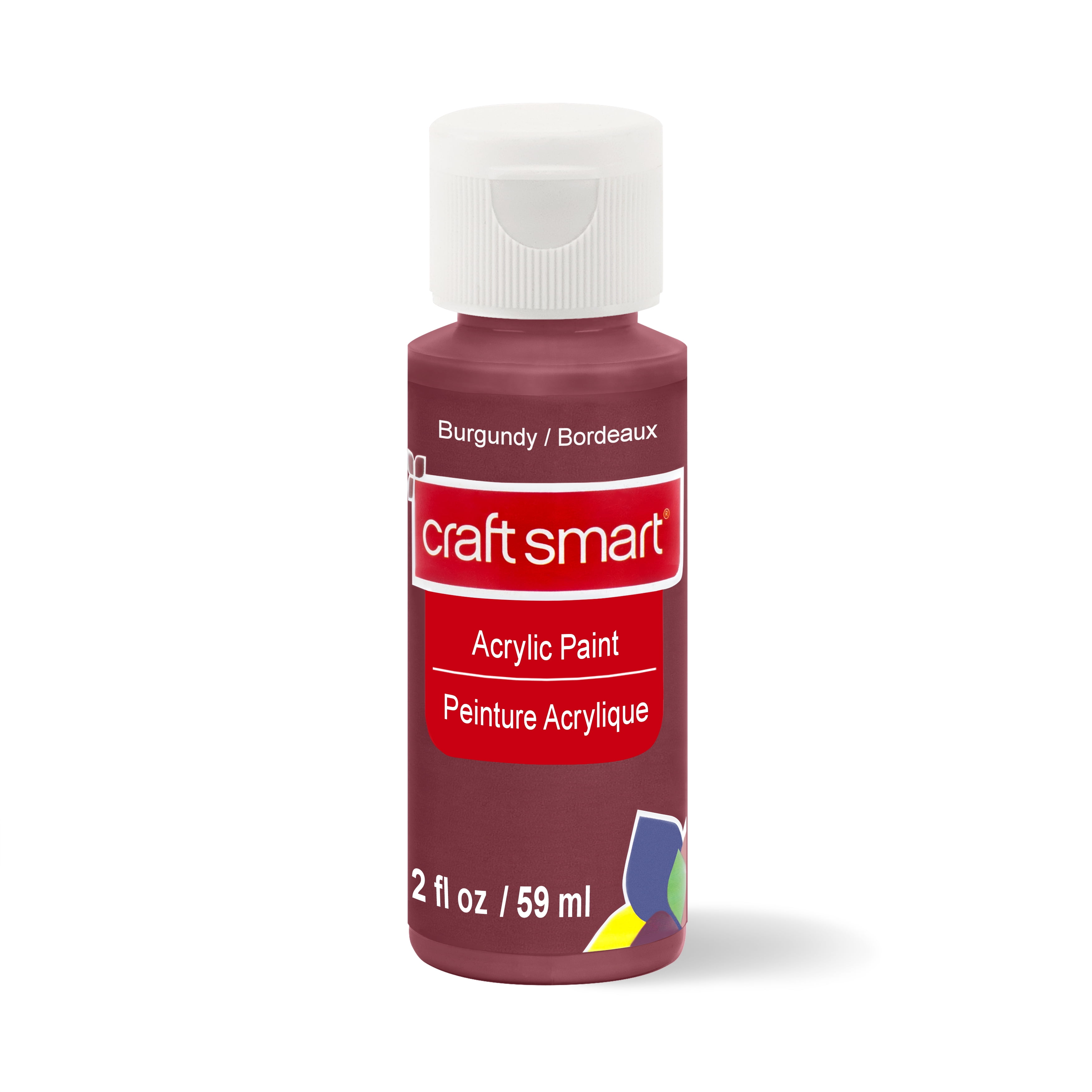 2oz. Burgundy‎ Acrylic Paint by Craft Smart - Non-Toxic Paint for