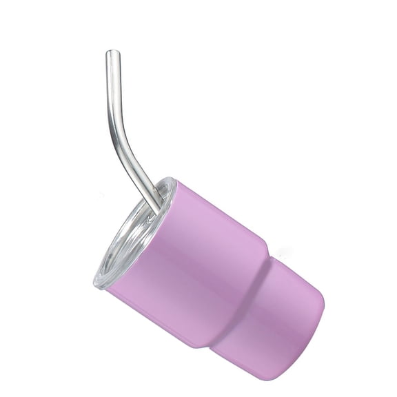 2oz Drinking Cups Stainless Steel Car Cup with Straw & Lid Portable Coffee Cup Double Wall Insulated Travel Mug