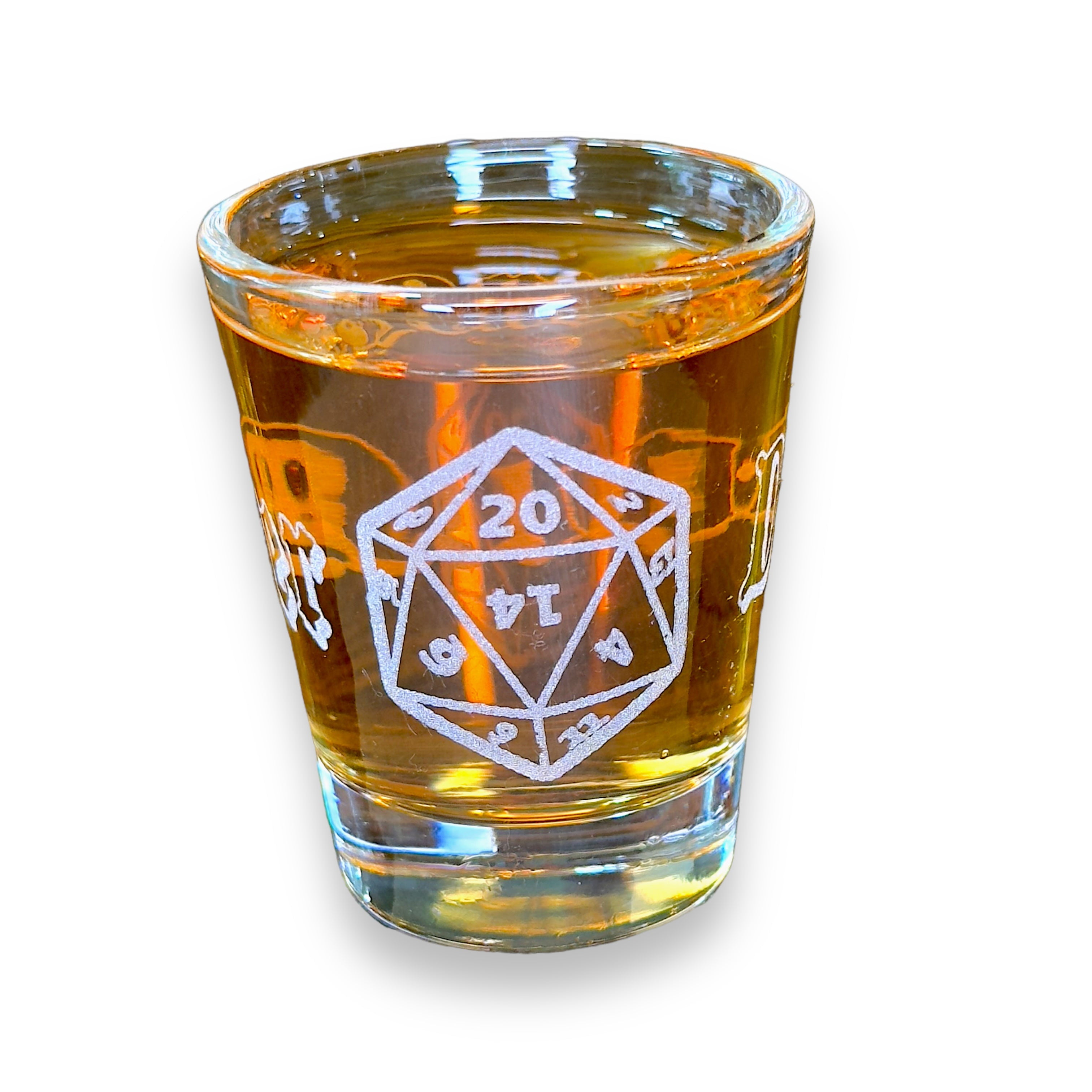 2oz Dungeon Master Shot glass 2oz Dungeon Master Shot glass