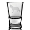 thumbnail image 1 of 2oz German Shephard dog puppy Shot Glass, 1 of 1