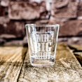 thumbnail image 1 of 2oz Mr. Big Shot Shot glass, 1 of 2