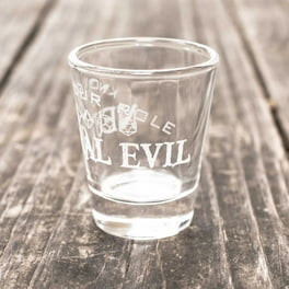 2oz Neutral Evil - Know Your Role - Shot Glass 2oz Neutral Evil - Know Your Role - Shot Glass