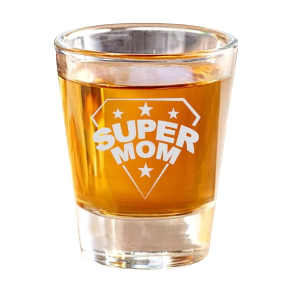 2oz Super Mom Shot Glass