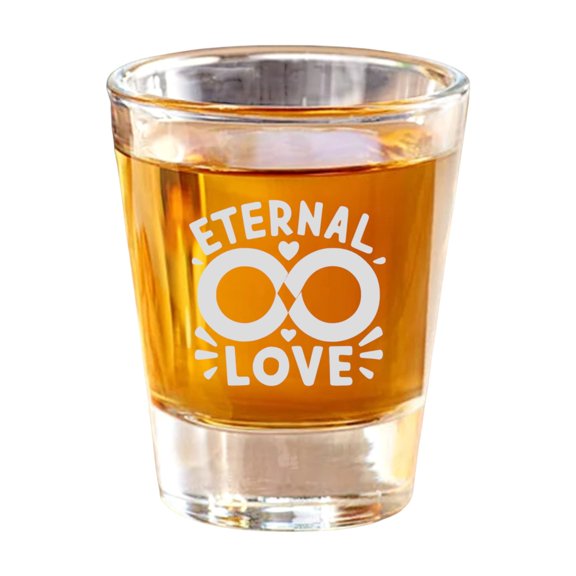 2oz Wedding Shot Glass