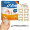 Ingrown Toenail Treatment, Ingrown Toenail Removal Kit with 2 Pedicure Tools, Toenail Corrector Patch for Ingrown Toenail Remover, 50Pcs