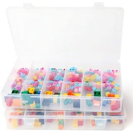  Hommp 10 L Plastic Clear Storage Box, Plastic Latching Box with  Lid, 6-PACK : Everything Else
