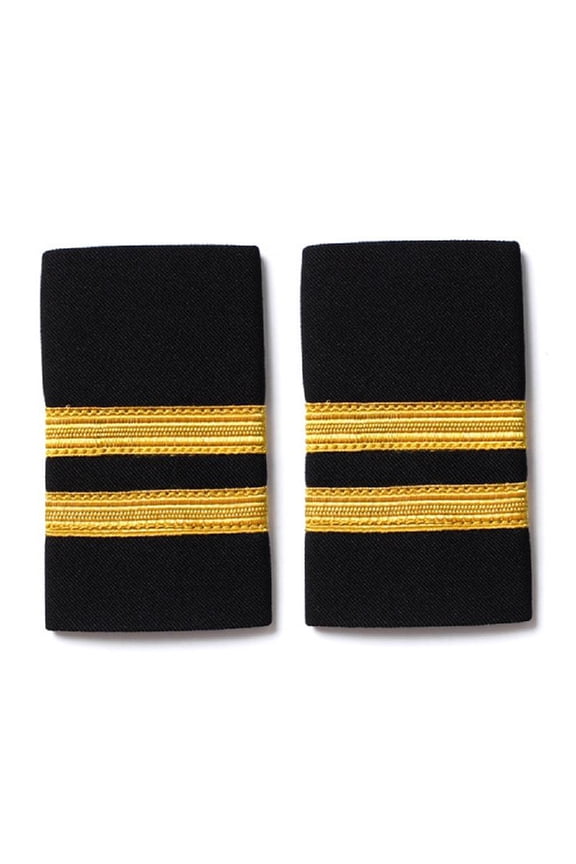 2pack Admiral Uniform Epaulette Bar Shoulder Board Epaulets