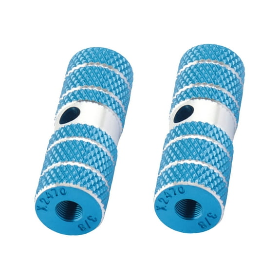 2pack Aluminum Alloys Bike Rear Stand Heavy Type Bicycles Pedals Stand for Multiple Bicycles