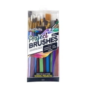 (2pack)ArtSkills Paint Brush Set for Kids & Adults, Assorted 30-Piece Brushes for Crafts, School & Painting