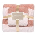 thumbnail image 1 of 2pack Bath Towel Set Quick Dry Bath Towels,Coral Velvet Soft Absorbent Bath Towels for Adults Face,Multicolor Shower Towels Bathroom Towels for Gym Beach Pool Hotel and Spa,High Absorbent Towel, 1 of 5