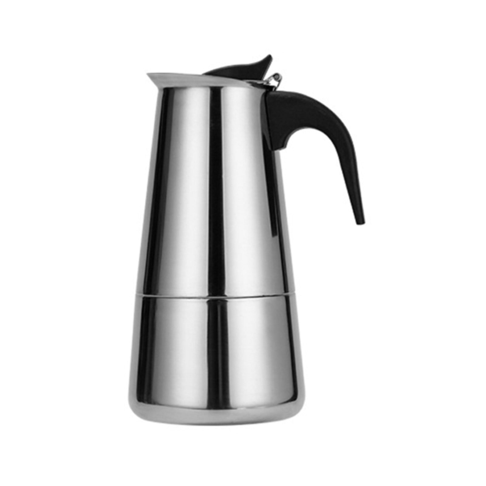 2pack BnGAJN Christmas Sale,Glass&Bottle,Stainless Italian Pot Coffee