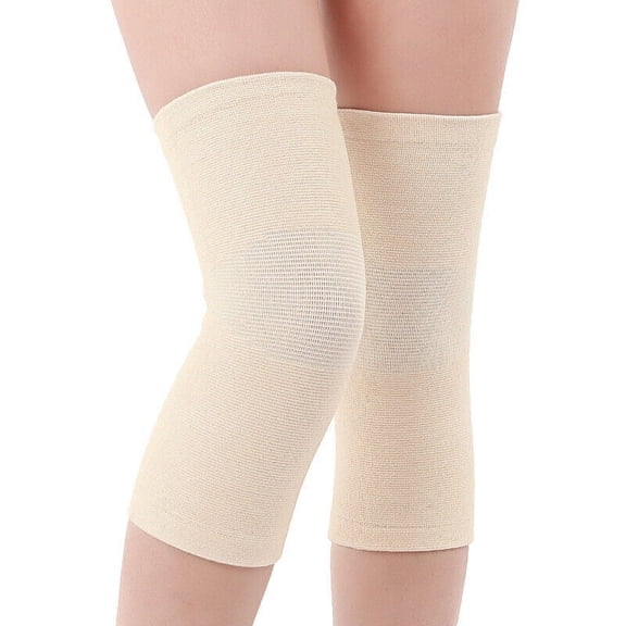 2pack Compression Bamboo Knee Sleeve, Breathable Bamboo Knee Brace for Joint Support and Daily Relief
