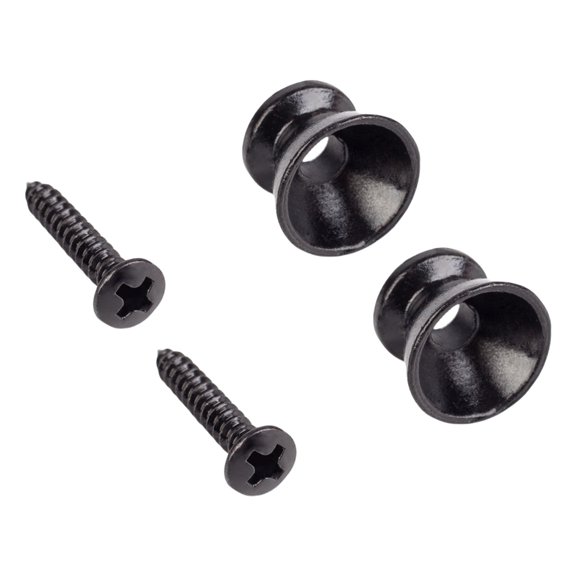 2pack Easyly Install Rusts Strap Buttons Locking Pegs Bass for Guitar and Ukulele
