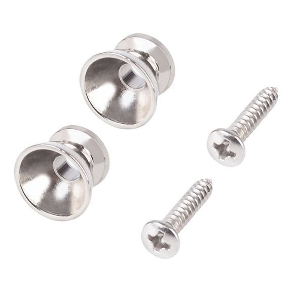 2pack Elegant Strap Buttons Ukulele Guitar Strap Buckle Button Lock Pin for Home Practice and Concerts