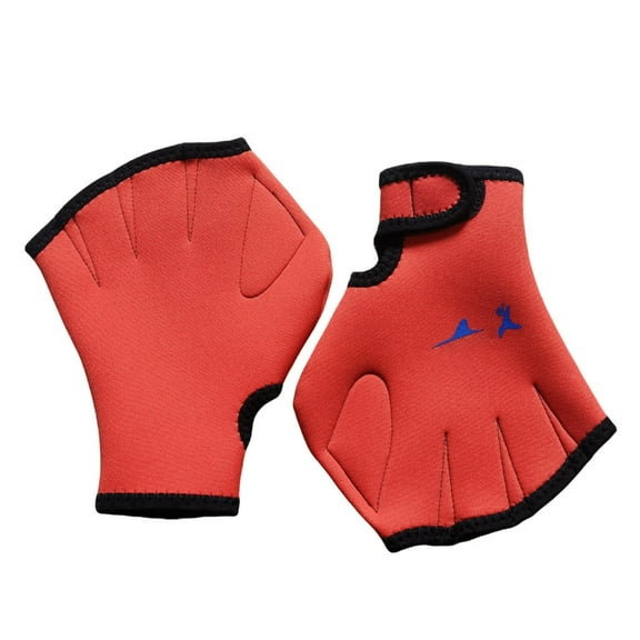 2pack Flexible Water Exercise Gloves Swimming and Diving Gloves Training Glove