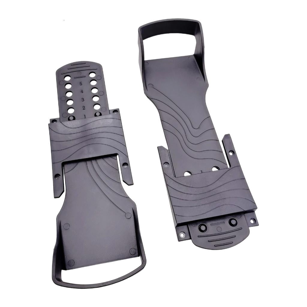 2pack Foot Pedal Equipment Rowing Machine Flat Pedals Professional Pedals Plastic Exercise Accessories