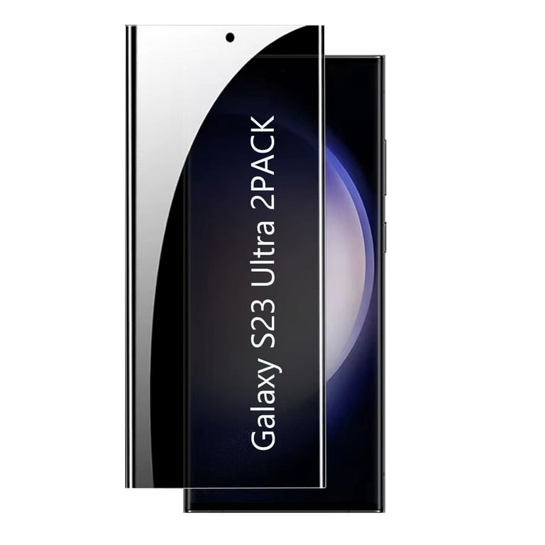 Asstar [2 Pack Samsung Galaxy S23 Ultra Privacy Screen Protector,Support  Fingerprint Unlock Screen Protector for Samsung Galaxy S23 Ultra,9H  Hardness