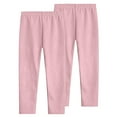thumbnail image 1 of 2pack Girls Leggings, Soft Stretchy Leggings for Girls Kids Athletic Workout Yoga Pants Workout Legging Pants Pull on Leggings Girls Office Pants 7Y, 1 of 9