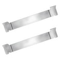 2pack Griddle Spatula Holder Design Stainless Steel Grill Barbecue Tool Rack Griddle Accessories