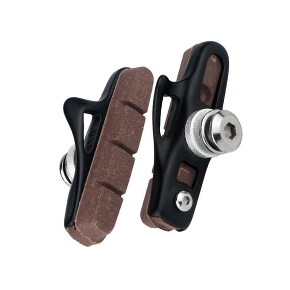 2pack High Performances Bike Brake Pad Durability Rubber Bike Brake Block for Effective Braking
