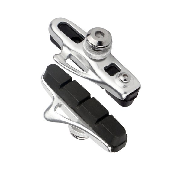 2pack High Performances Bike Brake Pad Durability Rubber Bike Brake Block for Effective Braking