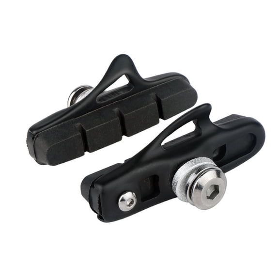 2pack High Performances Bike Brake Pad Durability Rubber Bike Brake Block for Effective Braking