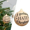 2pack LuClweCe Halloween Clearance Event & Party,Prank Christmas Ornaments Funny Christmas