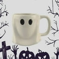 2pack LuClweCe Halloween Sale Glass&Bottle,Ceramic Halloween Mug Mug