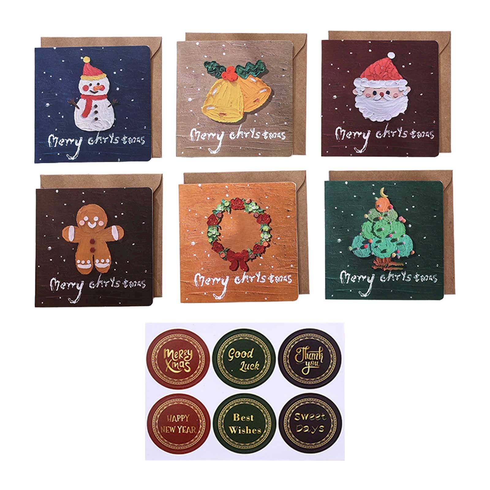 2pack LuClweCe Halloween Sale,Greeting Card,Exquisite High Grade Oil