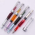 2pack LuClweCe Halloween Sale Pen,YongSheng 3008 FountainPen Silver