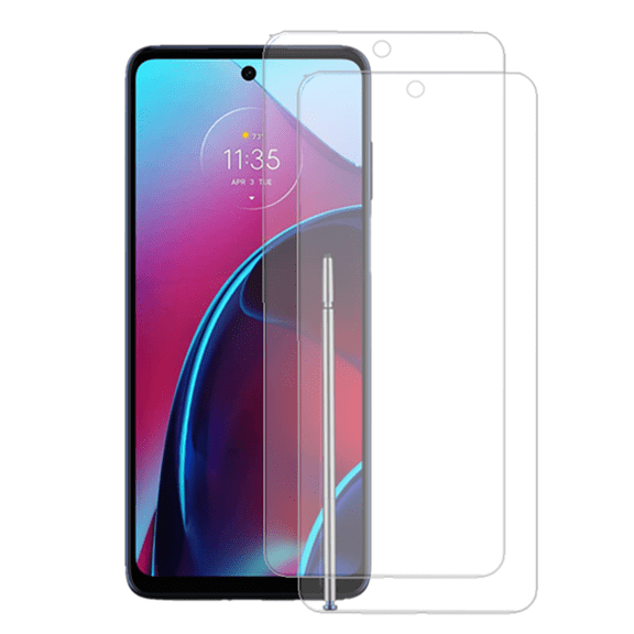 2pack Screen Protector For Motorola Moto G stylus 2022 Clear Tempered Glass - HD 9H Hardness