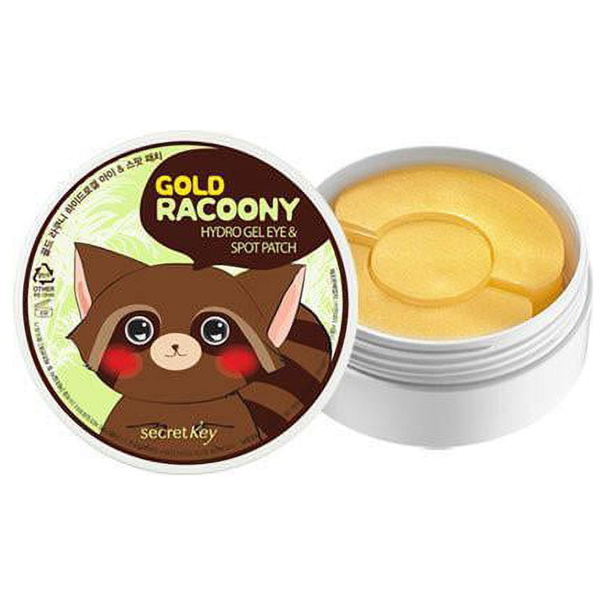 ( 2pack ) [ Secret key ] Gold Racoony Hydro Gel Eye & Spot Patch 90ea