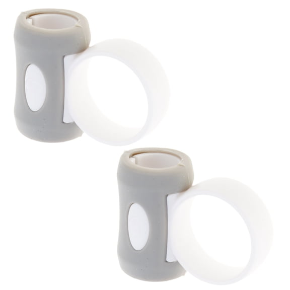 2pack Silicone Drumstick Grips Control Rings Ergonomic for Beginner Drummers