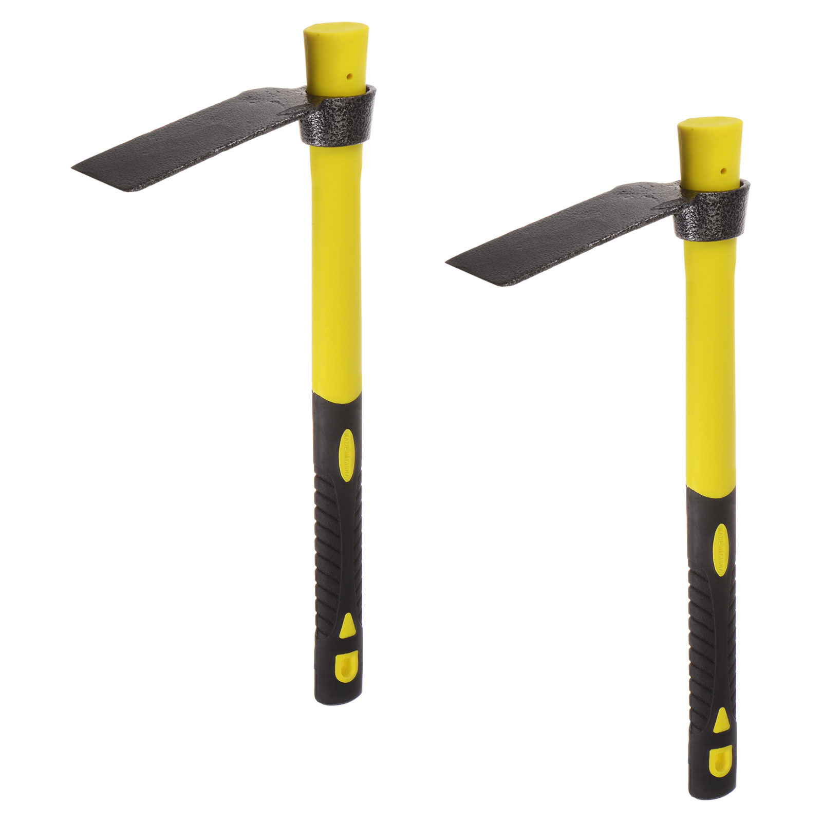 2pack Single Head Garden Hoe Rake 15