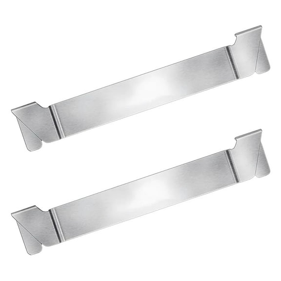 2pack Stainless Steel Grill Barbecue Tool Rack For Flat Top Griddle Spatula Holder With Magnet