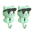 2pack Style Christmas Clearance,Hooks,Cat Key Holder Creative Cat Shape
