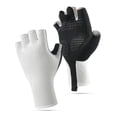 thumbnail image 1 of 2pack Sun Protective Fingerless Gloves Light weight Breathable Fingerless Gloves, 1 of 11