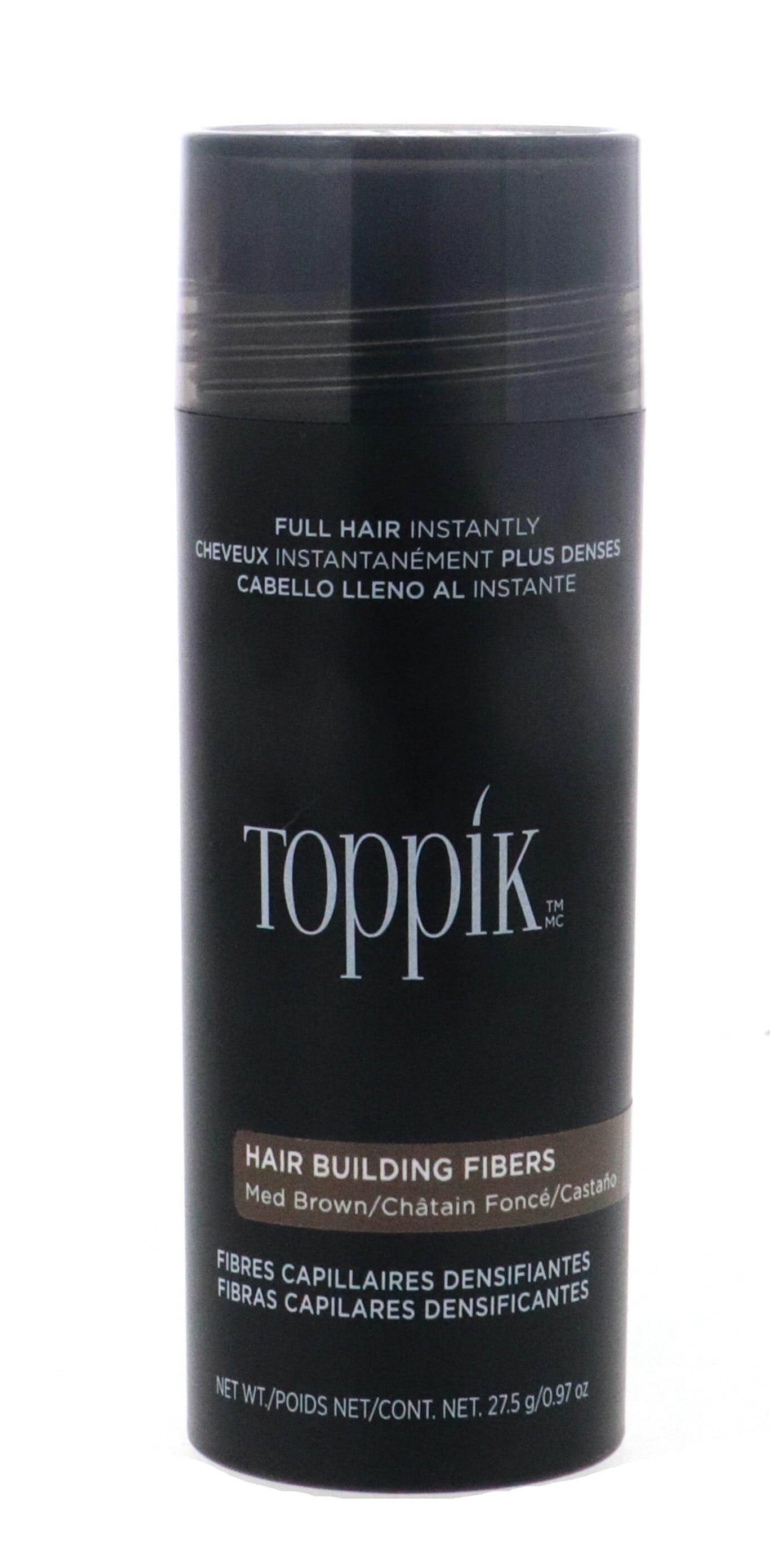 2pack-T.oppik Medium Brown 27.5 g / 0.97 oz Hair Building Fibers ...