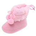 2pack Toddler Boys Booties Girls on Shoes Size 13 Plush Snow Warming