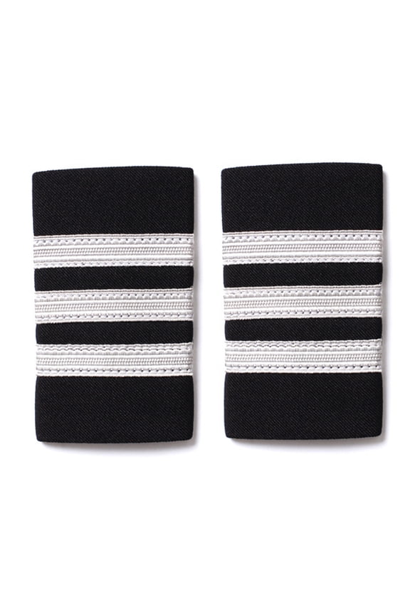 2pack Versatiles Embroidery Badge Unique Epaulet Decorative Clothing Epaulettes for Sewing Projects