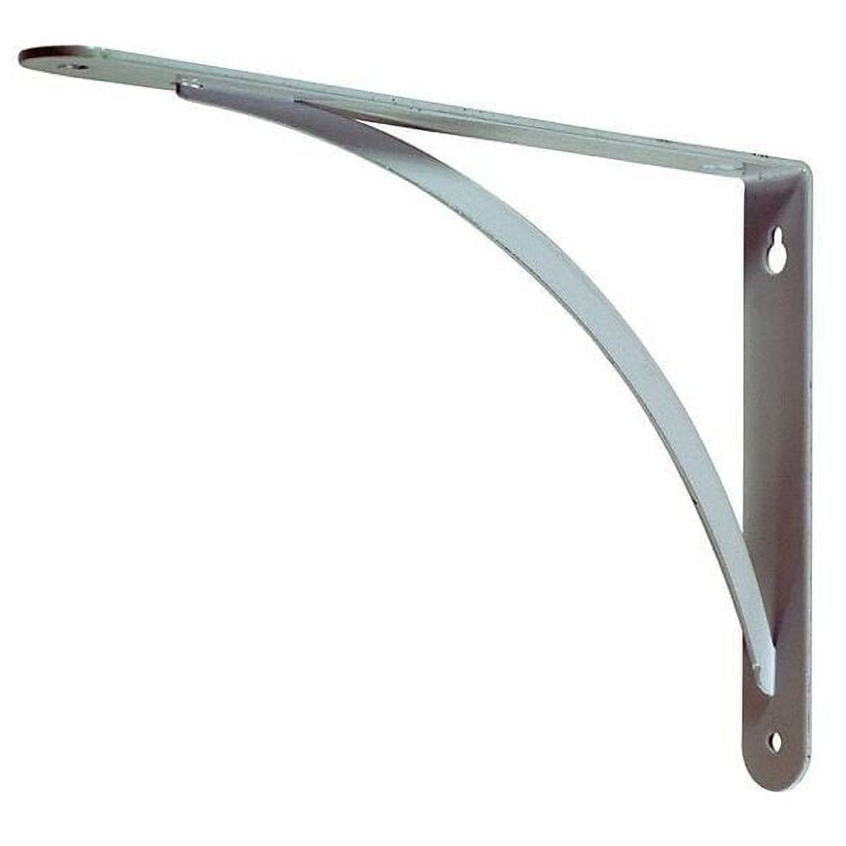 2pack ZoroSelect 33TZ35 Shelf Bracket, Steel, 9 in. L